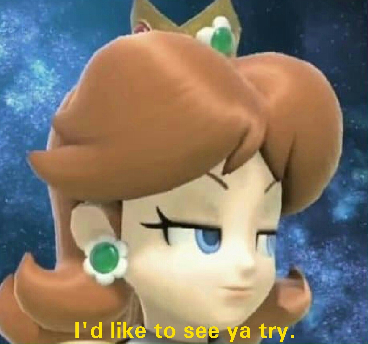 Princess Daisy Blank Meme Template