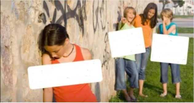 kids bully against wall Blank Meme Template