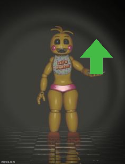 Chica from fnaf 2 | image tagged in chica from fnaf 2 | made w/ Imgflip meme maker