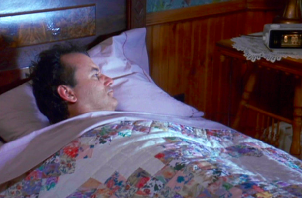 High Quality Groundhog Day Waking Up Blank Meme Template