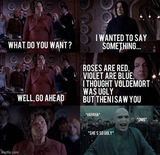 Funny Poems | image tagged in harry potter | made w/ Imgflip meme maker