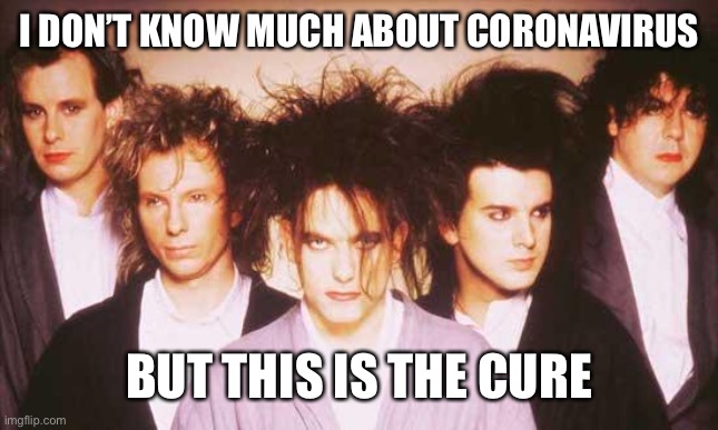 The cure | I DON’T KNOW MUCH ABOUT CORONAVIRUS BUT THIS IS THE CURE | image tagged in the cure | made w/ Imgflip meme maker