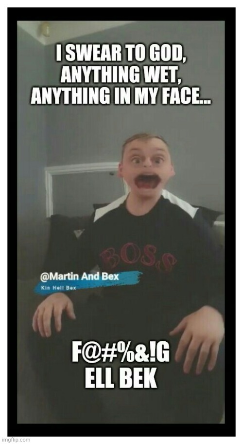 Martin and bex - Slap Challenge | image tagged in martin and bex | made w/ Imgflip meme maker