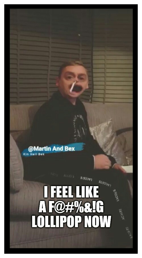 Martin and bex Blank Meme Template