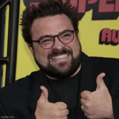 kevin smith thumbs up | image tagged in kevin smith thumbs up | made w/ Imgflip meme maker