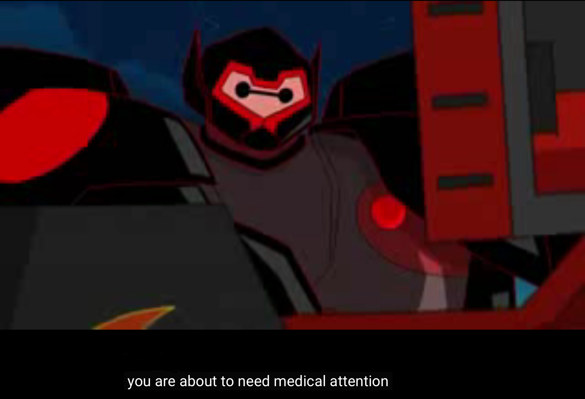 You are about to need medical attention Blank Meme Template