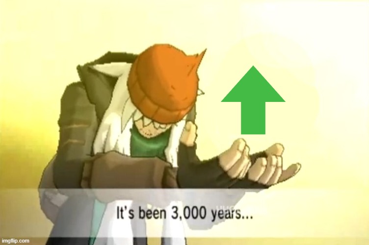 It's been 3000 years | image tagged in it's been 3000 years | made w/ Imgflip meme maker