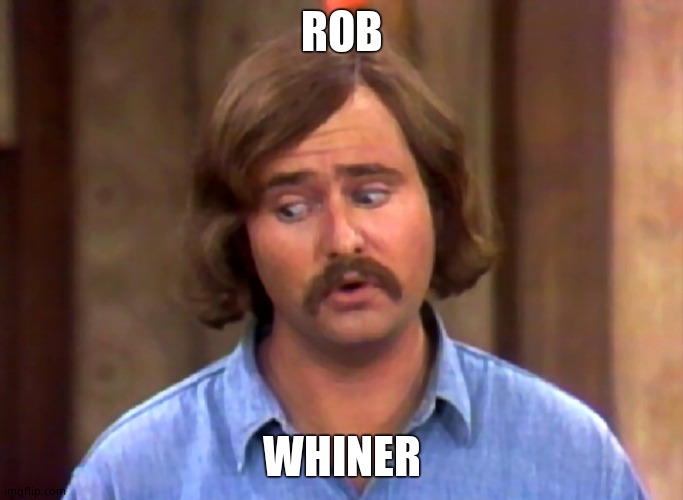 meathead | ROB WHINER | image tagged in meathead | made w/ Imgflip meme maker