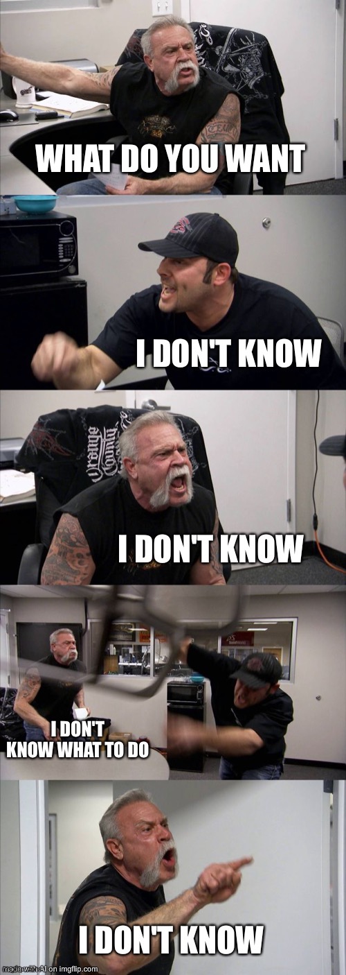 Nobody Knows | image tagged in memes,artificial intelligence,american chopper argument | made w/ Imgflip meme maker