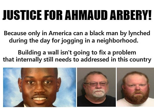 Justice For Ahmaud Blank Meme Template