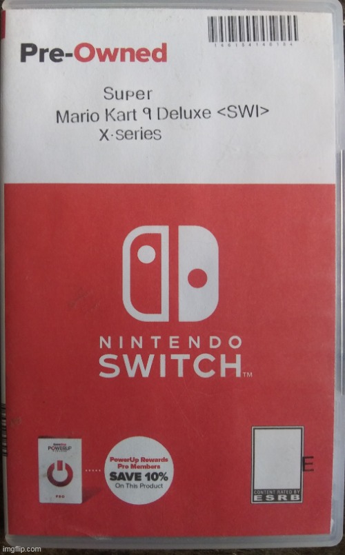 mario kart 8 switch pre owned