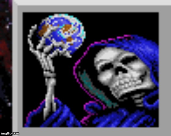 Grim Reaper Planet! | image tagged in grim reaper planet | made w/ Imgflip meme maker