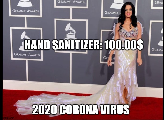 HAND SANITIZER: 100.00$; 2020 CORONA VIRUS | made w/ Imgflip meme maker