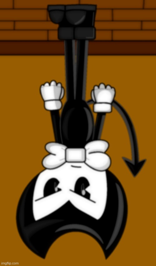 Bendy is not amused | image tagged in bendy is not amused | made w/ Imgflip meme maker