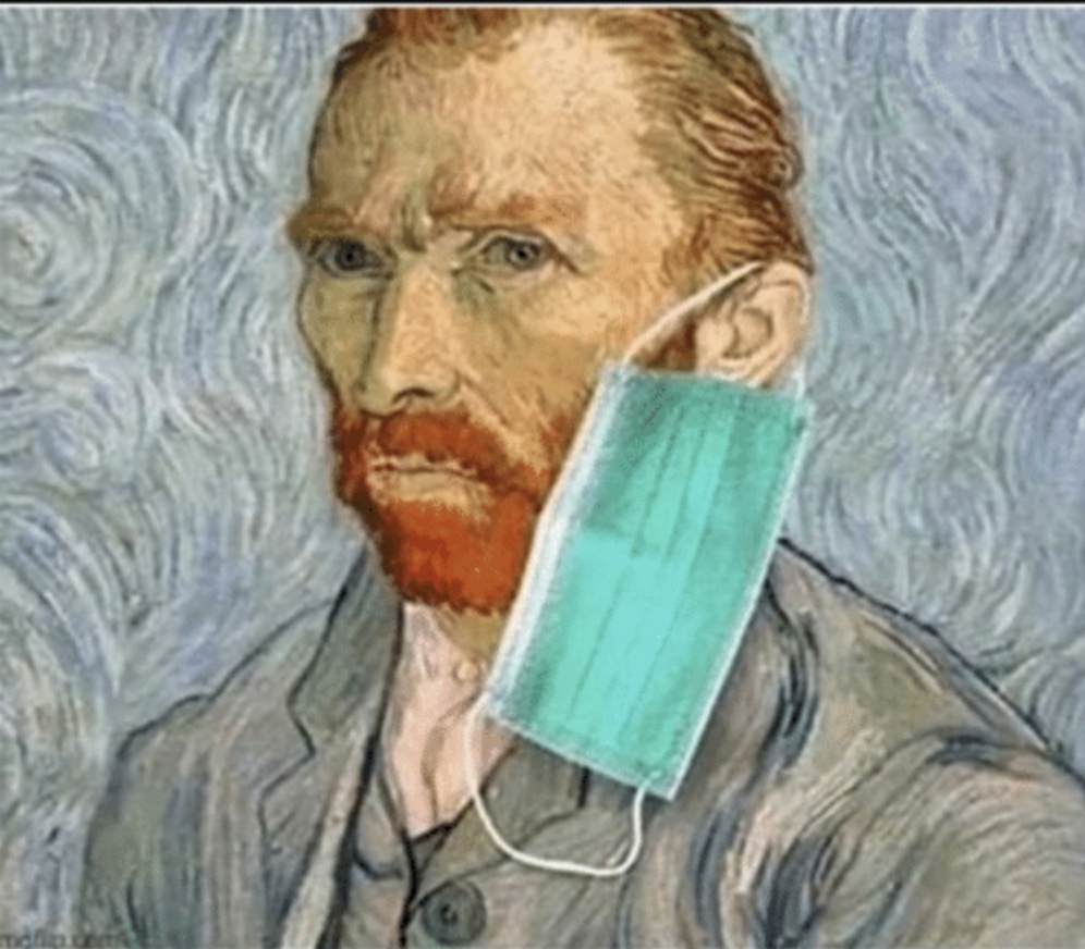 Van Gogh Blank Meme Template