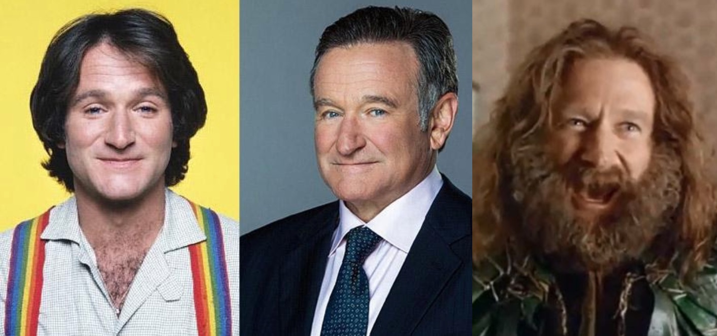 High Quality Robin Williams Before-After Blank Meme Template
