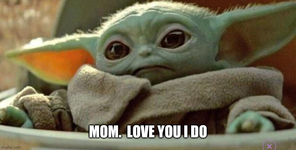 Mom | MOM.  LOVE YOU I DO | image tagged in mom | made w/ Imgflip meme maker