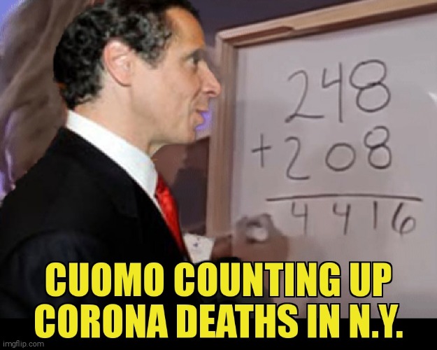 SOMETHING WRONG IN N.Y. | image tagged in andrew cuomo,new york,governor,covid-19,death | made w/ Imgflip meme maker