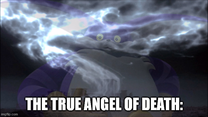 The True Angel of Death: | THE TRUE ANGEL OF DEATH: | image tagged in memes,sonic,gaming | made w/ Imgflip meme maker