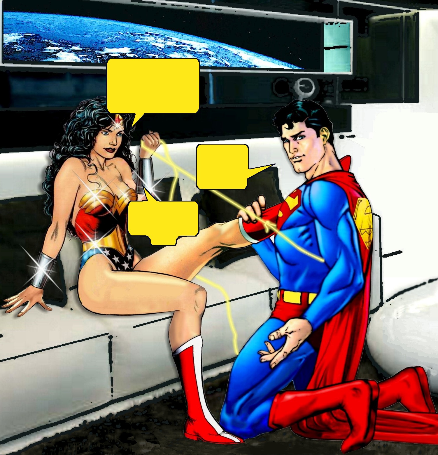 High Quality DC from the old "New 52" Blank Meme Template