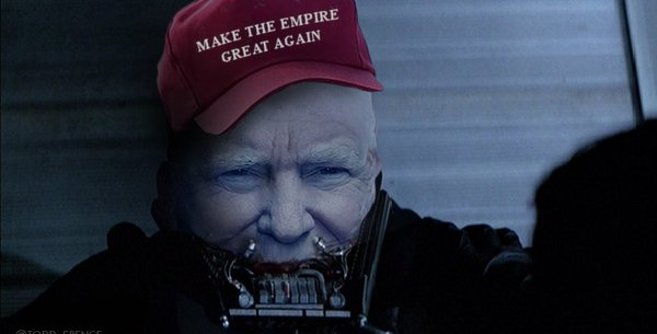 High Quality Trump MAGA Darth Vader Blank Meme Template