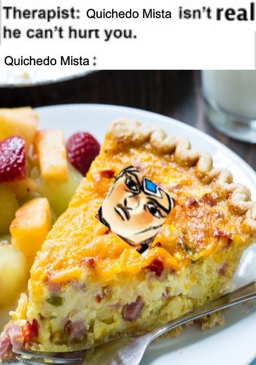 Denver Omelette Quichedo Mista | Quichedo Mista; Quichedo Mista | image tagged in memes,jojo's bizarre adventure,guido mista,omelette | made w/ Imgflip meme maker