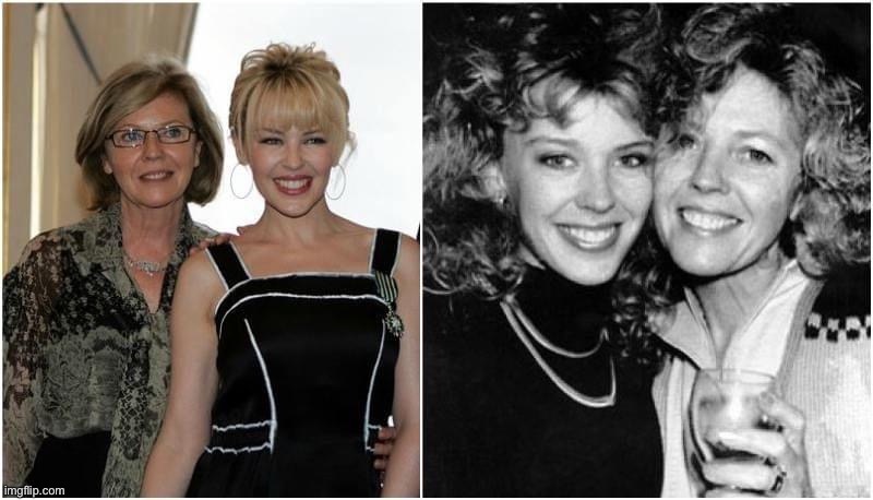 Two photos of Kylie with mom through the years. Thank you Carol Jones for bringing this beautiful woman into the world. | image tagged in kylie with mom,beautiful woman,happy mother's day,mothers day,mother,respect | made w/ Imgflip meme maker