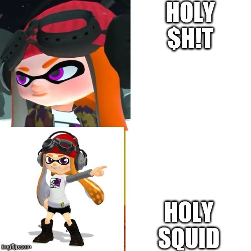 Woomy Drake Meme | HOLY $H!T HOLY SQUID | image tagged in woomy drake meme | made w/ Imgflip meme maker