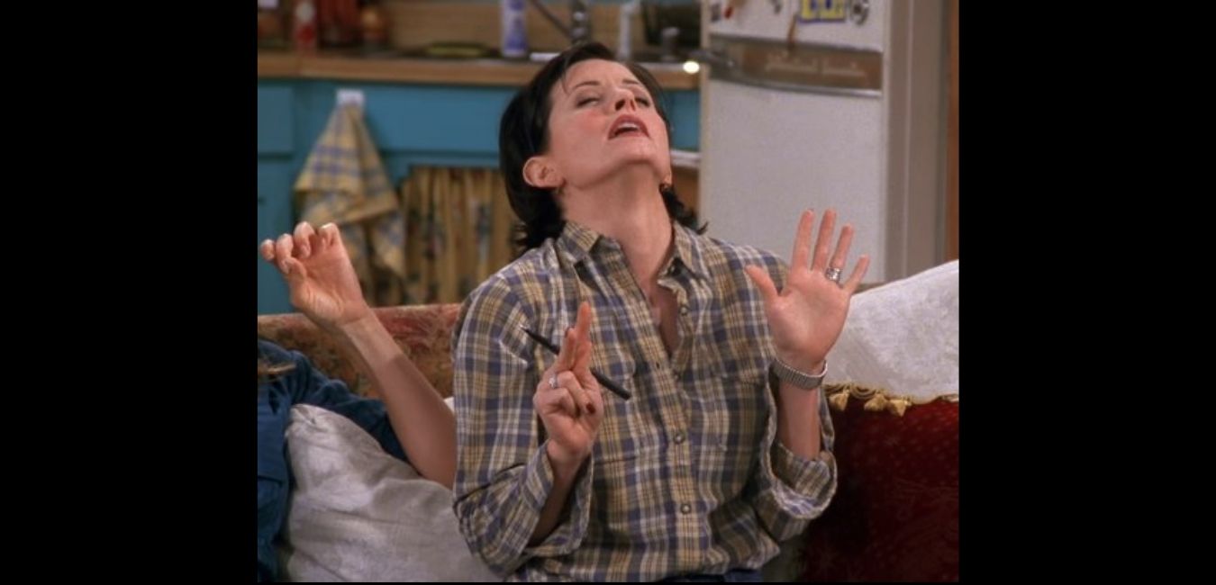 Monica 7 Blank Meme Template