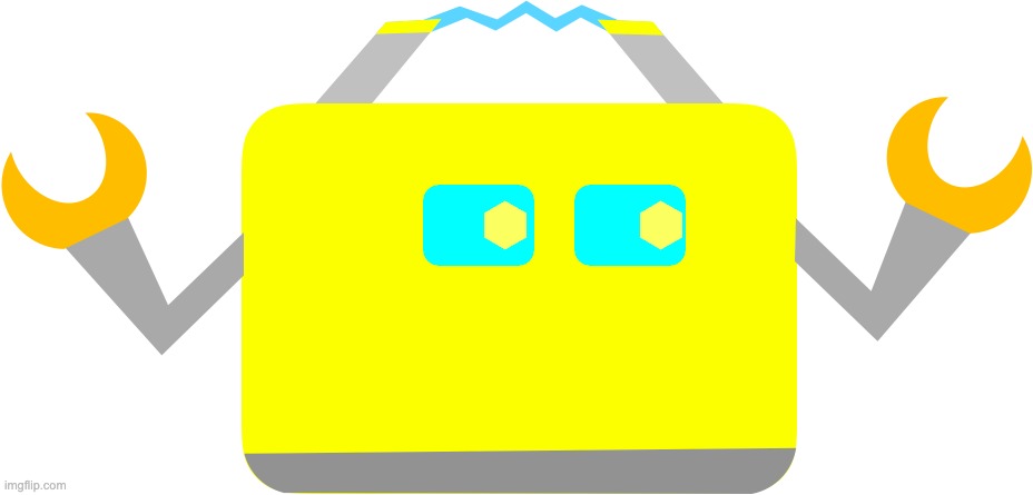 Shock Block! (Inspired by Electro by ThatKidOverThere) | image tagged in shock block | made w/ Imgflip meme maker