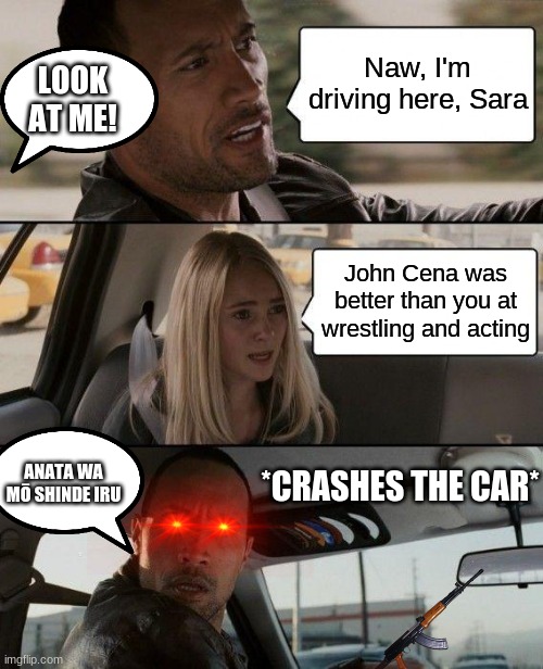 the rock driving Memes & GIFs - Imgflip