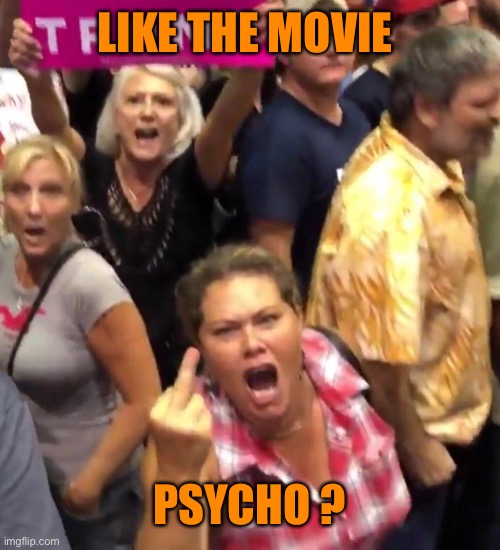 LIKE THE MOVIE PSYCHO ? | made w/ Imgflip meme maker