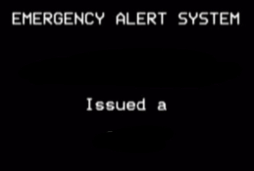 High Quality Emergency Alert System Blank Meme Template