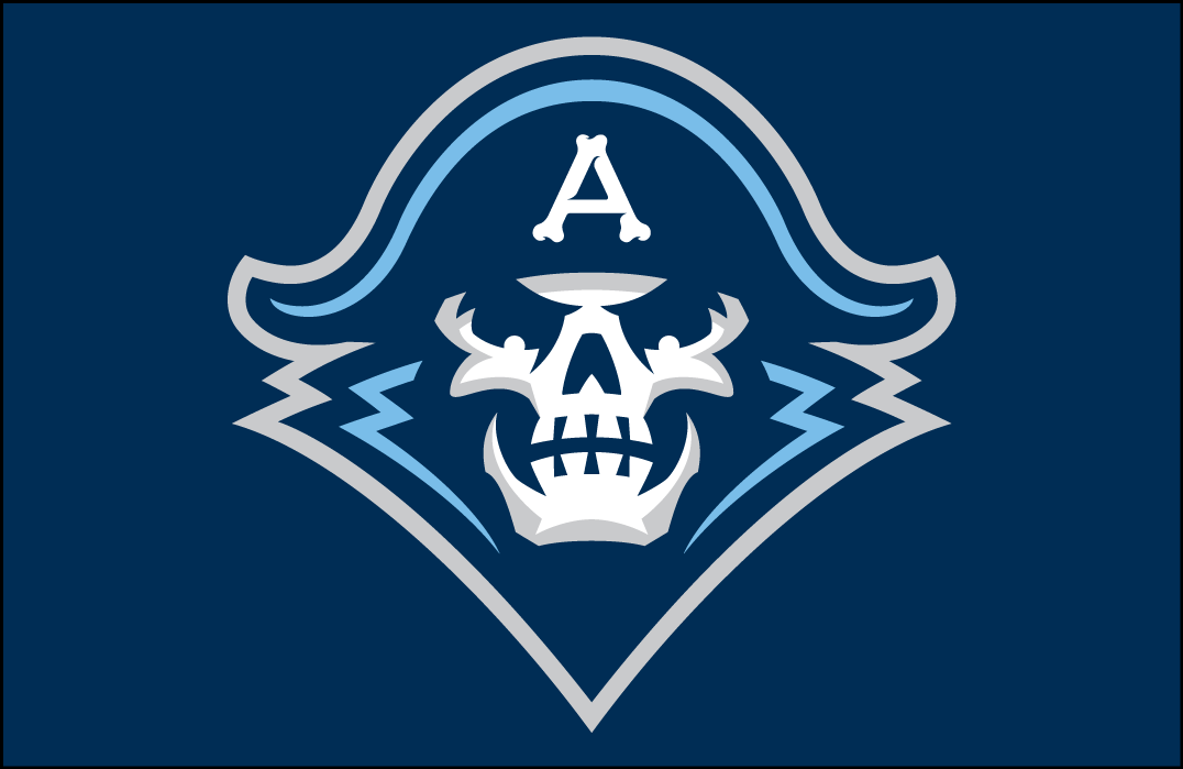 High Quality Milwaukee Admirals logo with blue background Blank Meme Template