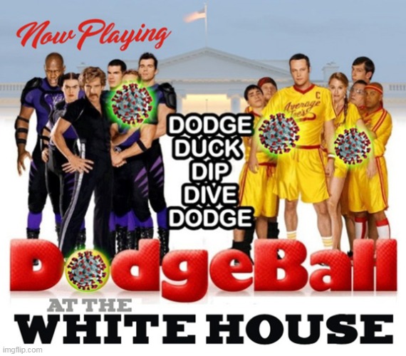 Coronavirus DodgeBall | image tagged in memes,covid-19,donald trump,dodgeball,politics | made w/ Imgflip meme maker