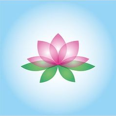 Lotus Flower logo Blank Meme Template