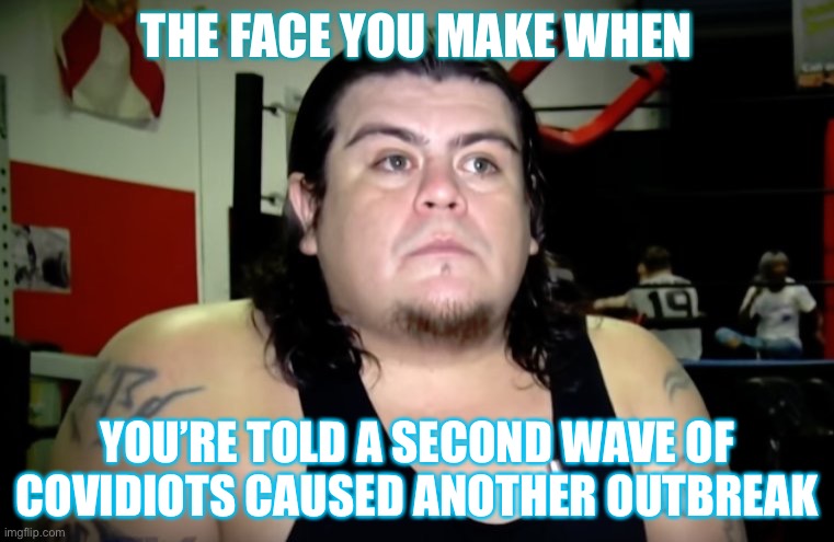 Covidiots | THE FACE YOU MAKE WHEN; YOU’RE TOLD A SECOND WAVE OF COVIDIOTS CAUSED ANOTHER OUTBREAK | image tagged in what | made w/ Imgflip meme maker