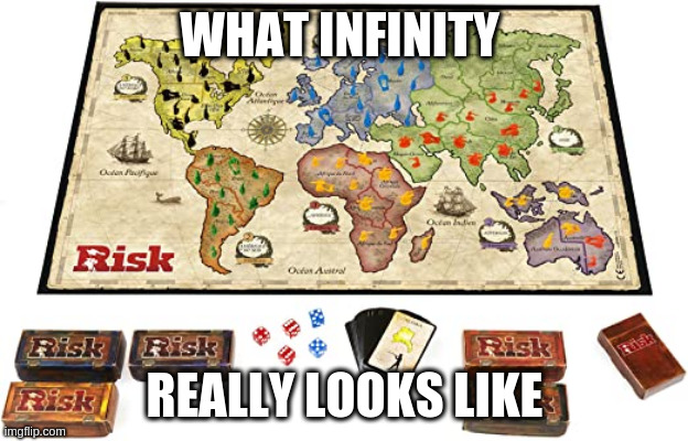 WHAT INFINITY REALLY LOOKS LIKE | made w/ Imgflip meme maker