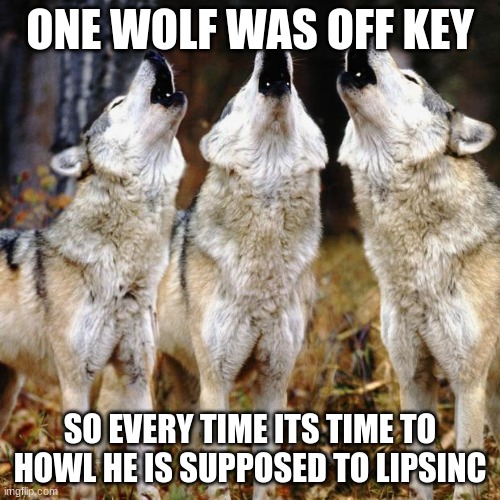 Howling Wolf Meme