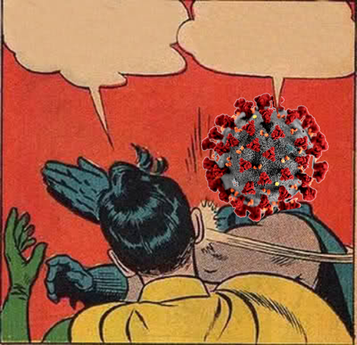 Coronaman Blank Meme Template