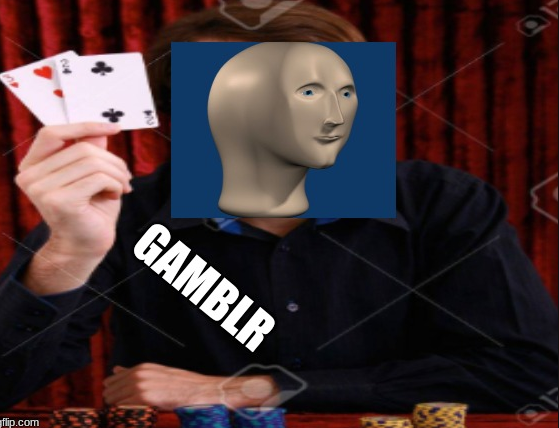 Meme Man Gambler Blank Meme Template