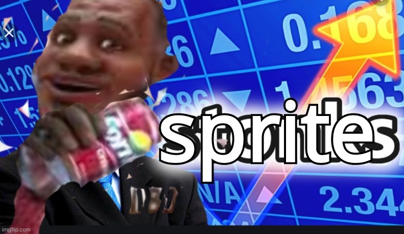 what have i done | image tagged in sprite cranberry,stonks,photoshop | made w/ Imgflip meme maker