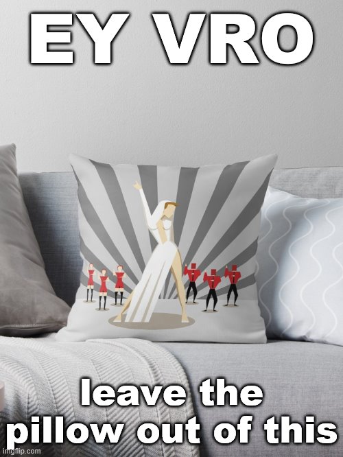 When they say you'll be too busy banging a pillow with Kylie's face on it to respond to a home invasion. | EY VRO; leave the pillow out of this | image tagged in kylie agitprop throw pillow,second amendment,gun rights,trolling the troll,imgflip trolls,pillow | made w/ Imgflip meme maker
