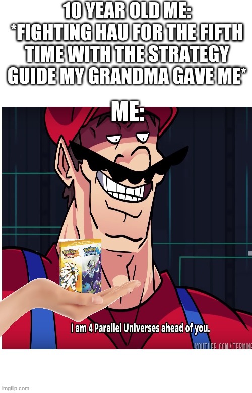 Pokemon Sun and Moon | image tagged in pokemon,mario,funny | made w/ Imgflip meme maker