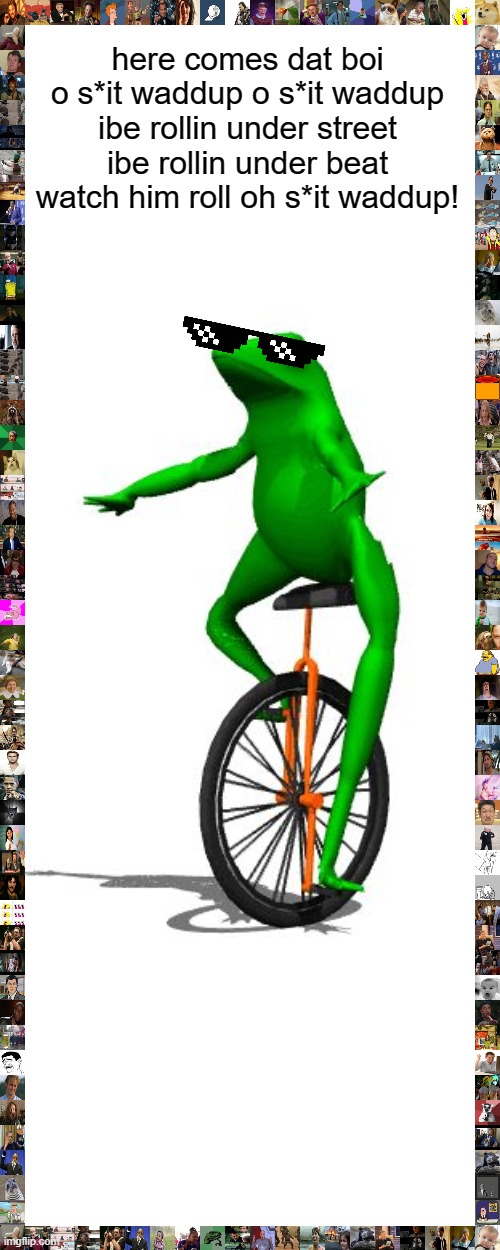 oh shit waddup i lose my keys | here comes dat boi o s*it waddup o s*it waddup ibe rollin under street ibe rollin under beat watch him roll oh s*it waddup! | image tagged in memes,dat boi | made w/ Imgflip meme maker