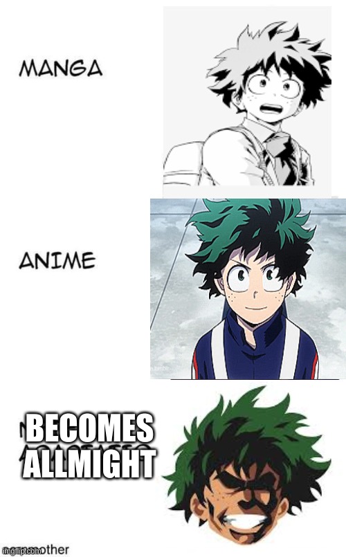 BECOMES ALLMIGHT | made w/ Imgflip meme maker