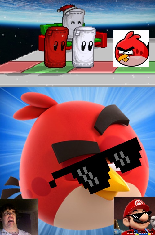 lol angry birds meme | image tagged in the kiss me memes | made w/ Imgflip meme maker