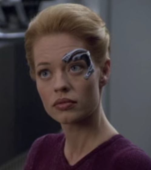 High Quality Seven of Nine Blank Meme Template