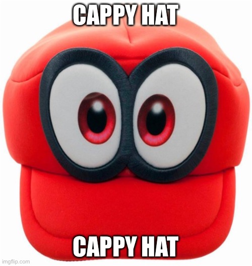 Cappy | CAPPY HAT CAPPY HAT | image tagged in cappy | made w/ Imgflip meme maker