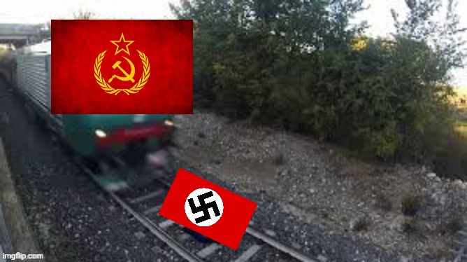 WWII eastern front | image tagged in speeding train,history,ww2,memes | made w/ Imgflip meme maker